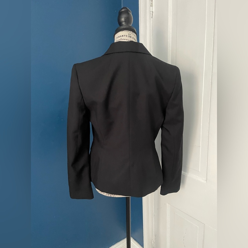 EVAN-PICONE Black Button-Up Blazer for Women in Women’s Size 6 - Picture 4 of 7